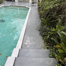 Pressure-washing-of-driveway-pool-patio-and-home-in-prestigious-Bay-Hill-Estates-in-Palm-Beach-Gardens-FL-33412 3